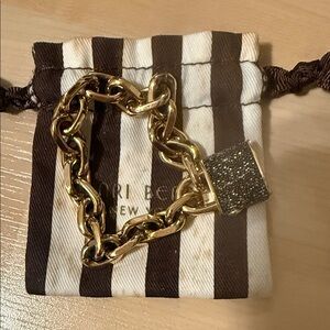 Henri Bendel padlock bracelet